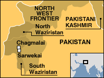 Mapka Pákistánu