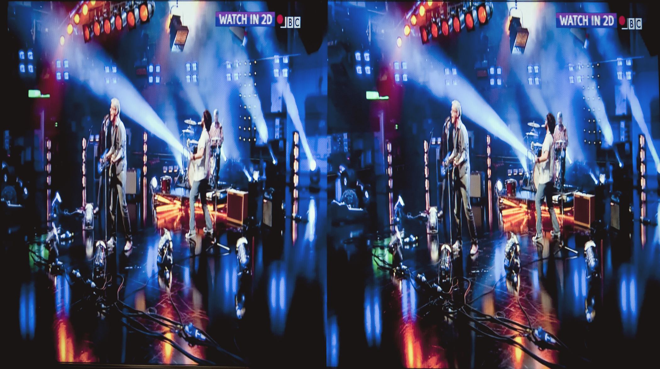 Figure 1B The 3d view- a pair of images presented side by side.