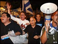 Esquerdistas querem a retirada da Faixa de Gaza