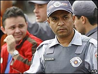 Policial militar em São Paulo (foto de arquivo)