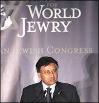 جنرل مشرف کونسل فار ورلڈ جیوری سے خطاب کے دوران