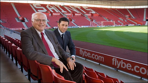 Markus Liebherr (left) and Nicola Cortese
