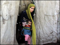 एक भूकंप पीड़ित