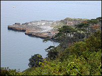 The old quarry at Hope's Nose