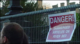 Danger sign 