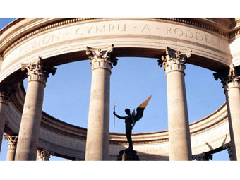 Parc Cathays, Caerdydd gan Huw Evans