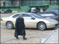 Стара жінка в Києві