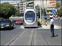 Tramvaj v Aténách