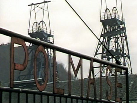 Polmaise Colliery gate. 