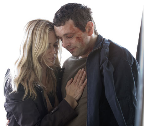 Beautiful Boy production shot featuring Maria Bello and Michael Sheen. Copyright: www.beautifulboythemovie.com / 2010 Goldrush Entertainment Inc