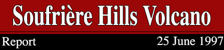 Soufrière Hills Volcano Report