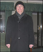 Ray in New Tricks pose