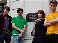 The Kabeedies outside Maida Vale: link.