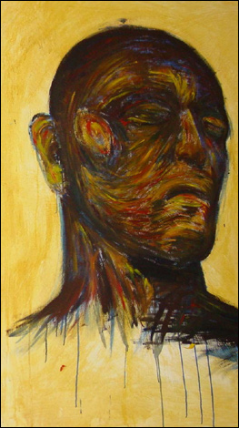 Painting by Oliver Brustere