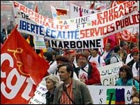 O primeiro-ministro francês, Jean-Pierre Raffarin