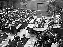 न्यूरमबर्ग मुक़दमों की सुनवाई