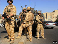 Soldados britânicos no Iraque