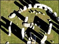 Stonehenge Aerial Shot
