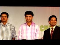 द्रविड़, गांगुली और सचिन