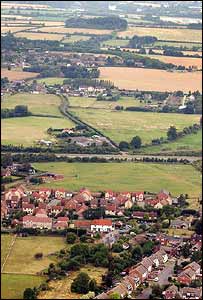 Oblast kolem Oxfordshire