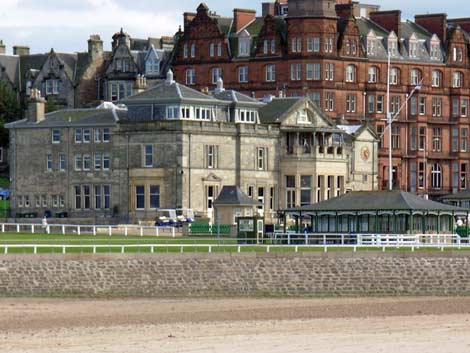 The Royal and Ancient Clubhouse.