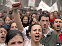 تظاهرات در تولوس