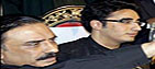Bilawal Bhutto Zardari and Asif Zardari