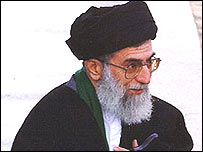 İran'ın dini lideri Ayetullah Ali Hamaney