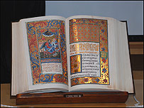 Факсиміле Пересопницького євангелія. Фото надане прес-службою Британської бібліотеки