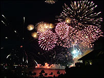 Cowes Week Fireworks