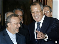 لاوروف، متکی