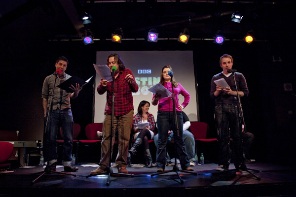 Applicants performing at Jesting About 1