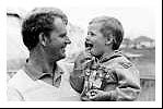 Sandy Lyle and son