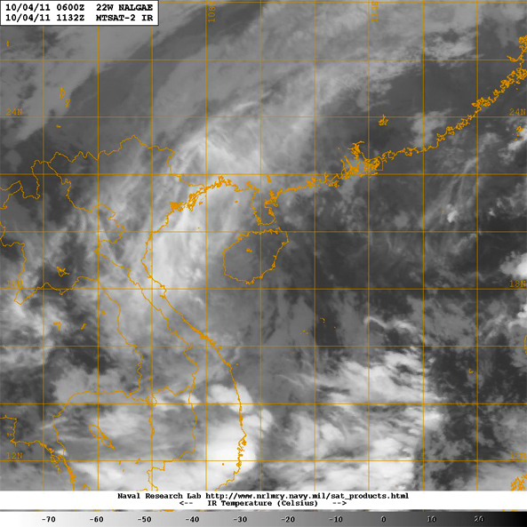 minimal tropical storm nalgae