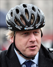 Boris Johnson Cycle Helmet