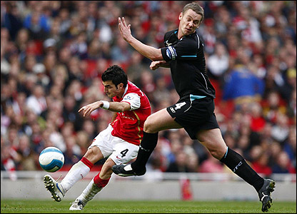 阿森纳对博尔顿