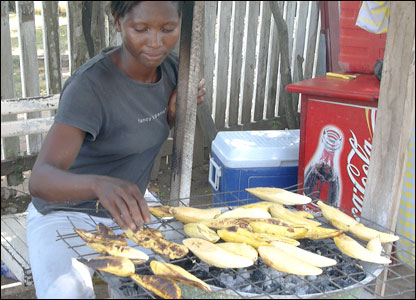 grilling plantain