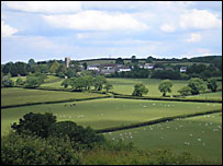 The view to Iddesleigh
