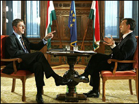 Ferenc Gyurcsany ve Viktor Orban