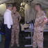 John and two surgeons at a field hospital