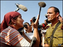 صحبت ارتش با شهرک نشینان