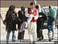 د کوريايانو يوه ډله چې په غزني کې خوشې شوه