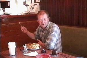 Ian mocks nouvelle cuisine