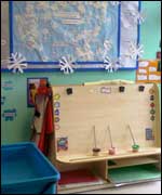 The nursery at the Barnardo's centre in Barnsley 