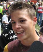 Aaron Walden from Gloucestershire