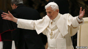 O papa Bento 16