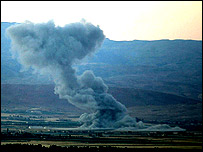 इसराइल की बमबारी 