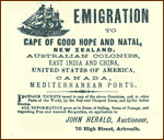 Emigration poster