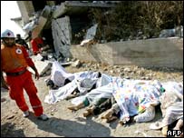 Kana'da saldırı ölenlerin cesetleri