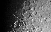 The scarred surface of the Moon - Image courtesy of Mike Whitecross